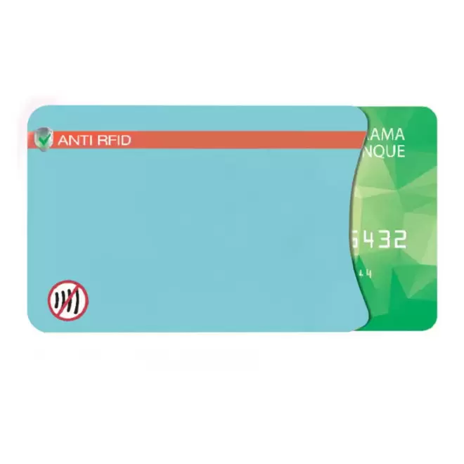 PROTEGE CARTE PUBLICITAIRE ANTI RFID 'PROTECTOR'