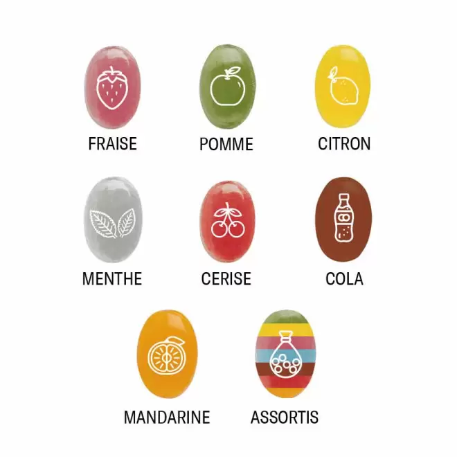 MINI BONBON PUBLICITAIRE 'CANDY' PAPILLOTE