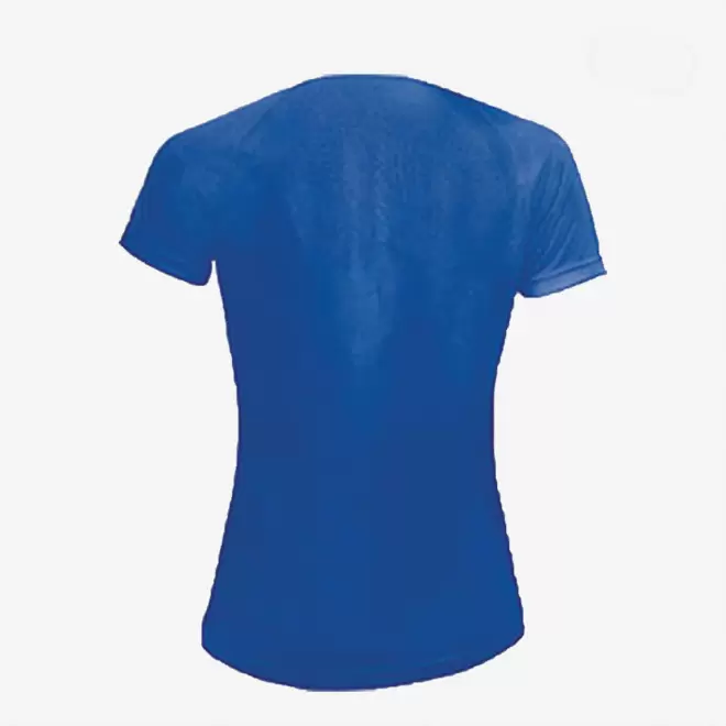TEE SHIRT PERSONNALISÉ RESPIRANT FEMME 'SPORTY' 140 GR/M²