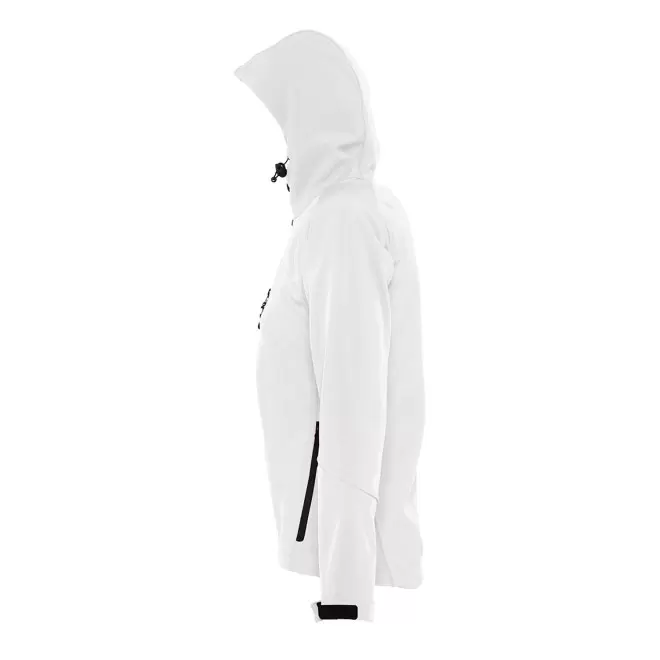 VESTE SOFTSHELL A CAPUCHE FEMME 'REPLAY' 340 GR/M²