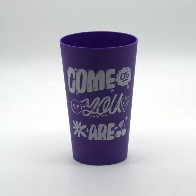GOBELET PERSONNALISÉ RÉUTILISABLE 30 CL 'CUP'