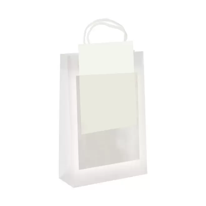 SAC PUBLICITAIRE TRANSPARENT A4 'DORINA'