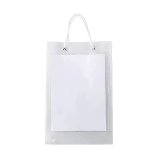 SAC PUBLICITAIRE TRANSPARENT A4 'DORINA'