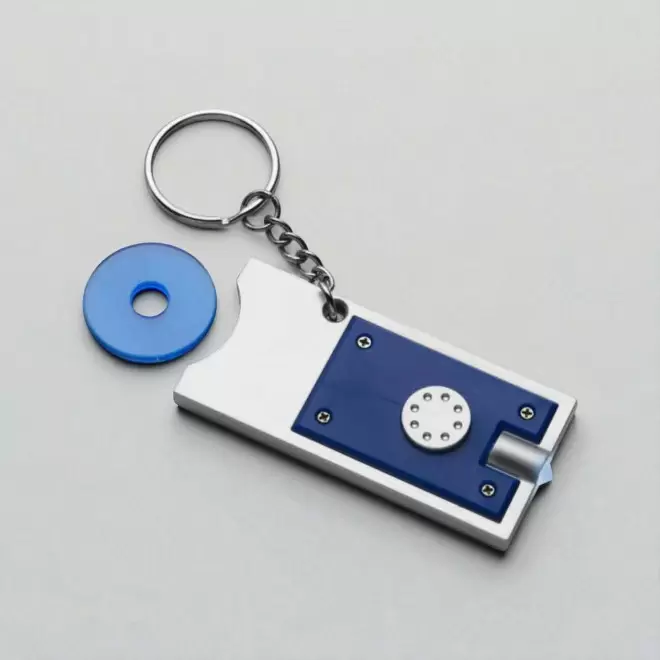 PORTE CLÉS PUBLICITAIRE LAMPE JETON 'ALLEGRO'