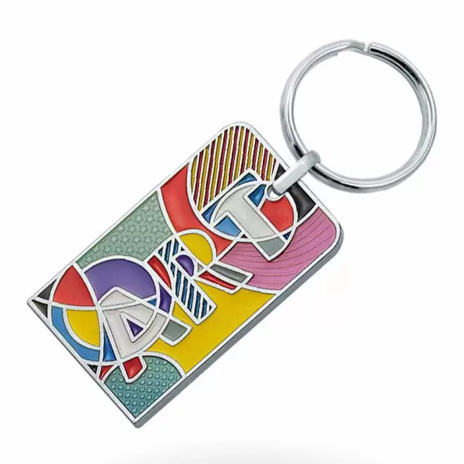 PORTE CLES PERSONNALISÉ SUR MESURE EN ZAMAC 2D 'CUSTOM'