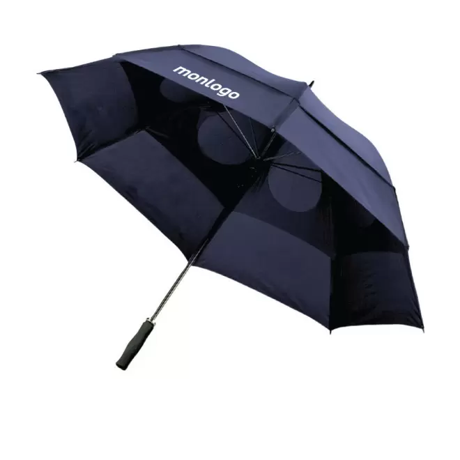 PARAPLUIE GOLF PUBLICITAIRE MANCHE DROIT TEMPETE 'STIRLING'