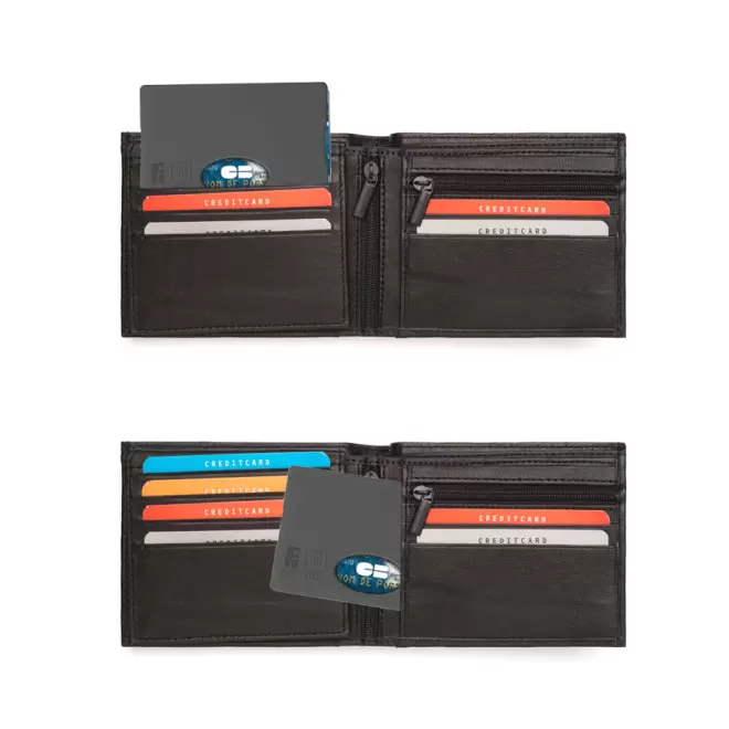ETUI CARTE PERSONNALISABLE RIGIDE ANTI RFID 'LINZ'