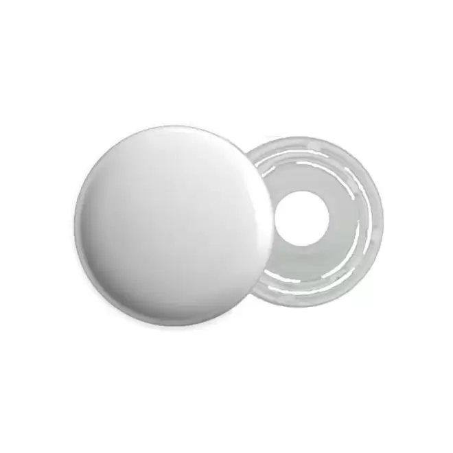 BADGE PERSONNALISÉ MÉTAL ROND MAT 'ELIAN'