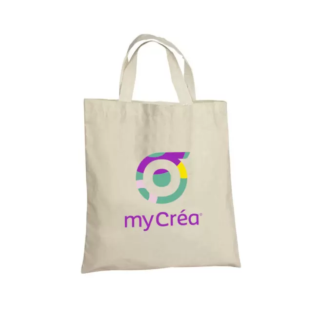 TOTE BAG PUBLICITAIRE ANSES COURTES 'MINI CLEA' 110 GR/M²