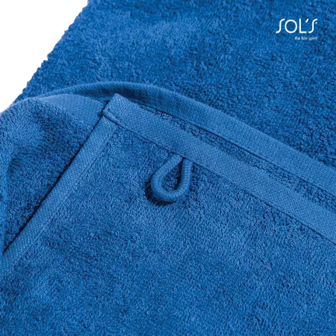 DRAP DE BAIN PERSONNALISÉ COULEUR 100x150 CM 'ISLAND'