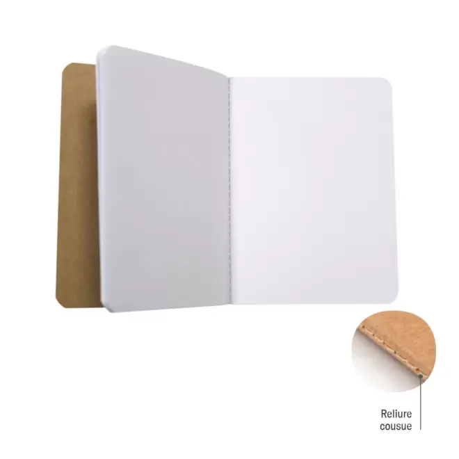 CARNET RECYCLÉ PUBLICITAIRE NON LIGNÉ  'MINI ISIS'