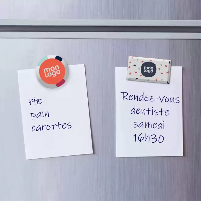 MAGNET PERSONNALISÉ AVEC DOMING 'DECO'FIX 3D'