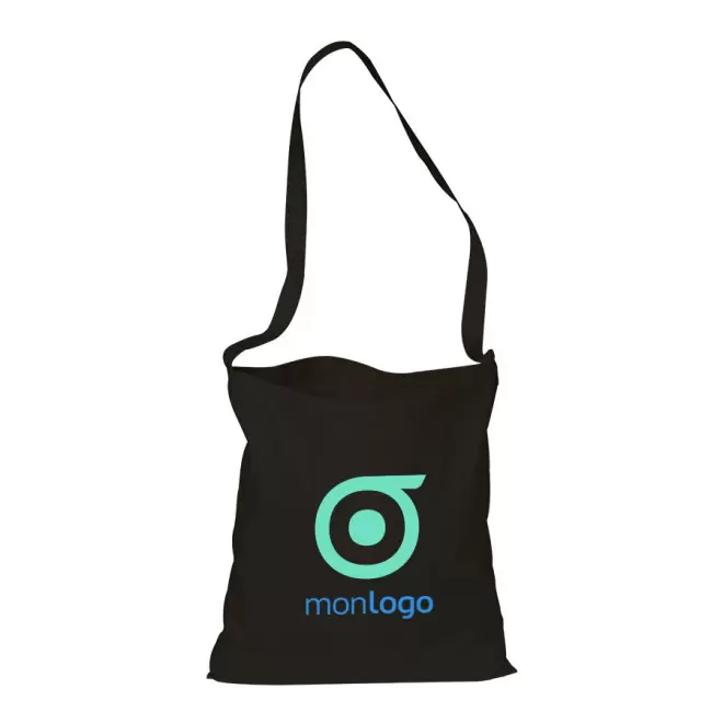 TOTE BAG PUBLICITAIRE BANDOULIÈRE 'PUERTO' NOIR