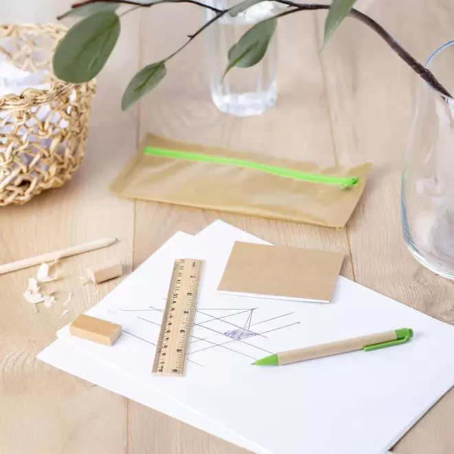 KIT DE BUREAU PUBLICITAIRE AVEC TROUSSE 'ECOKIT'