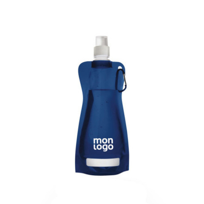 GOURDE PERSONNALISÉE AVEC MOUSQUETON 'FITTY'