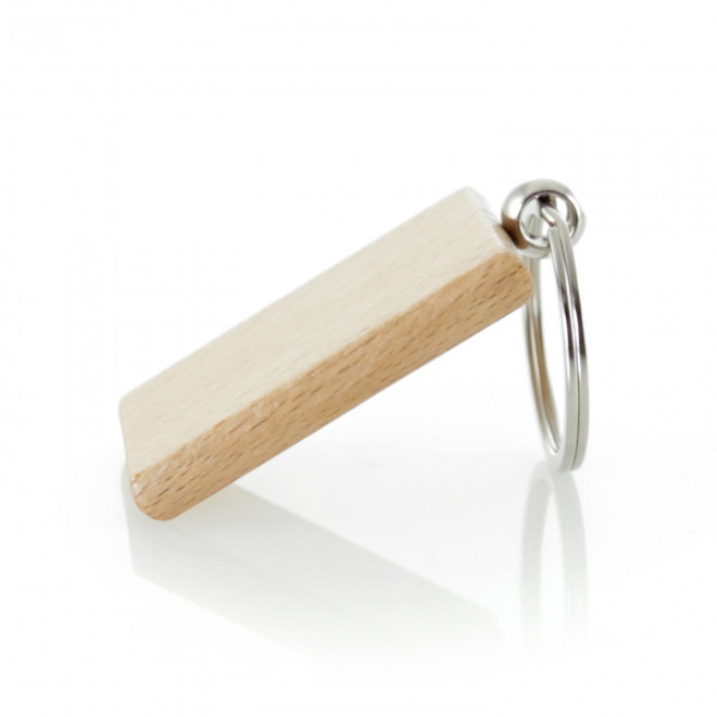 PORTE CLÉS PERSONNALISÉ EN BOIS 'WOODIE'