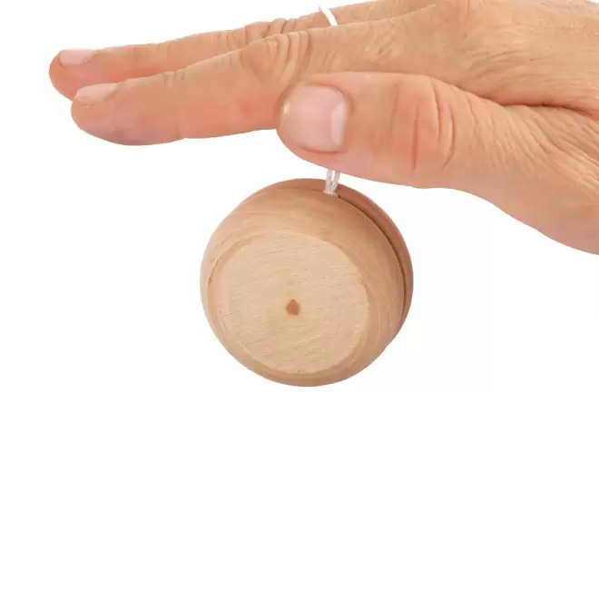 LOT DE 200 YOYOS EN BOIS PUBLICITAIRES 'SATURNIN' EXPEDITION EXPRESS 72H