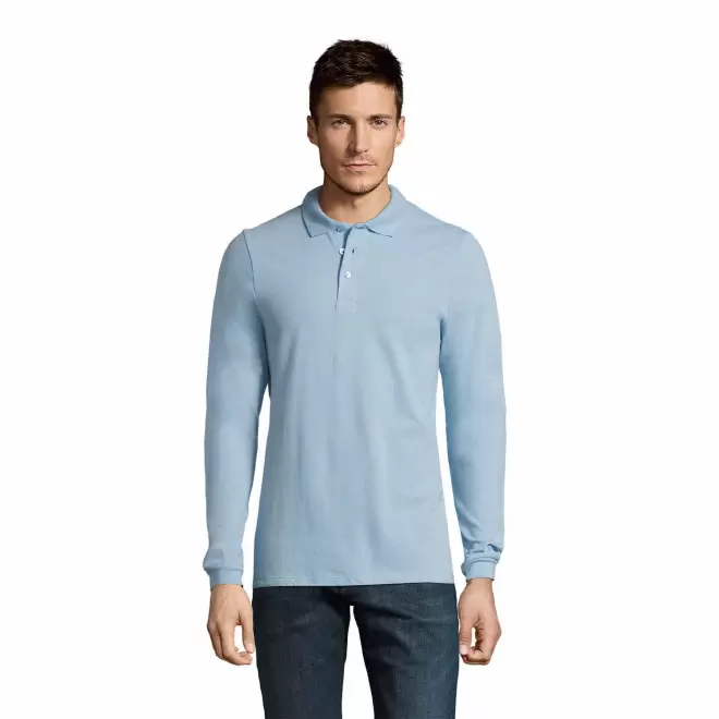 POLO PUBLICITAIRE MANCHES LONGUES HOMME 'WINTER II' 