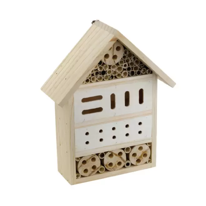 HÔTEL À INSECTES PERSONNALISABLE EN BOIS 'INSECTO'