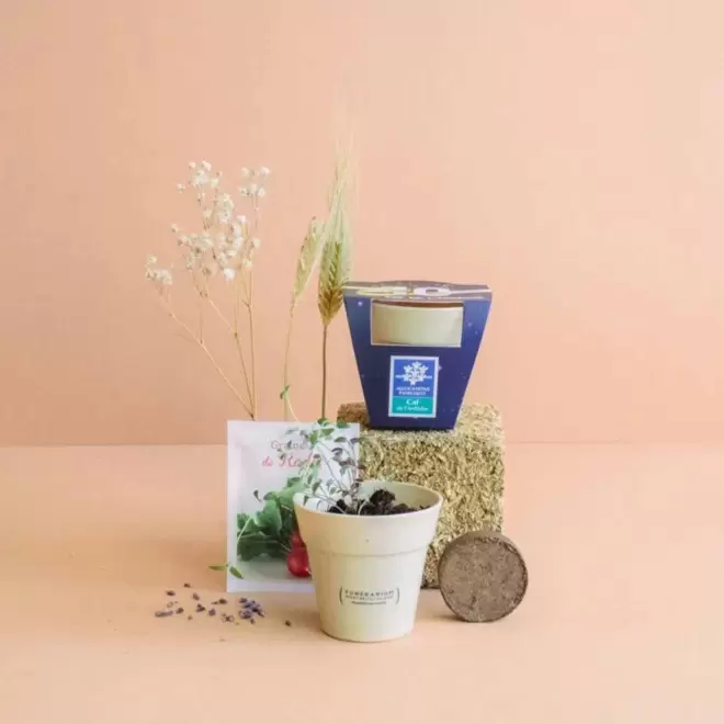 KIT DE PLANTATION BIODÉGRADABLE PERSONNALISÉ 'ARROSY'