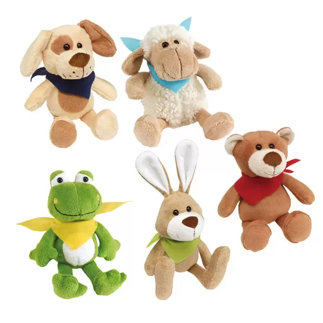 PELUCHE PERSONNALISÉE AVEC BANDANA 'LORI'