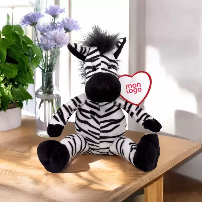 PELUCHE AVEC ÉTIQUETTE COEUR PERSONNALISÉE 'LORENZI'