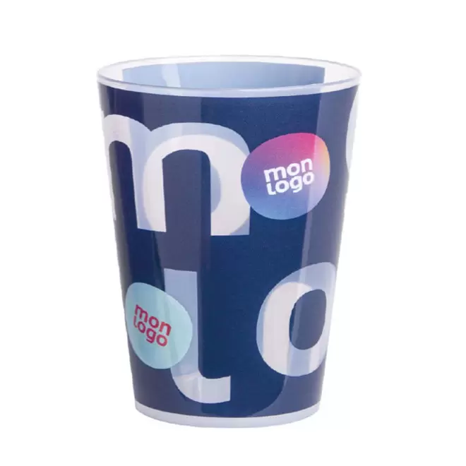 GOBELET RÉUTILISABLE PERSONNALISABLE QUADRI 15 CL 'CUP'