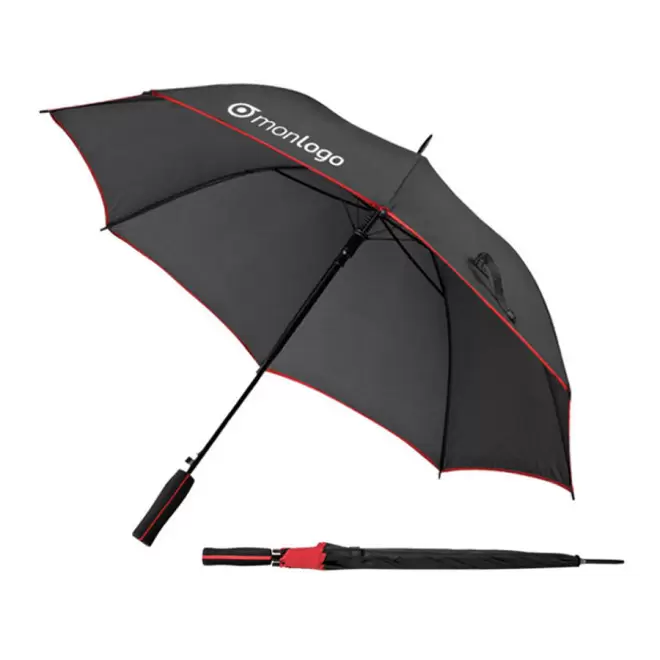 PARAPLUIE PUBLICITAIRE MANCHE DROIT AUTOMATIQUE 'TOOREEN'