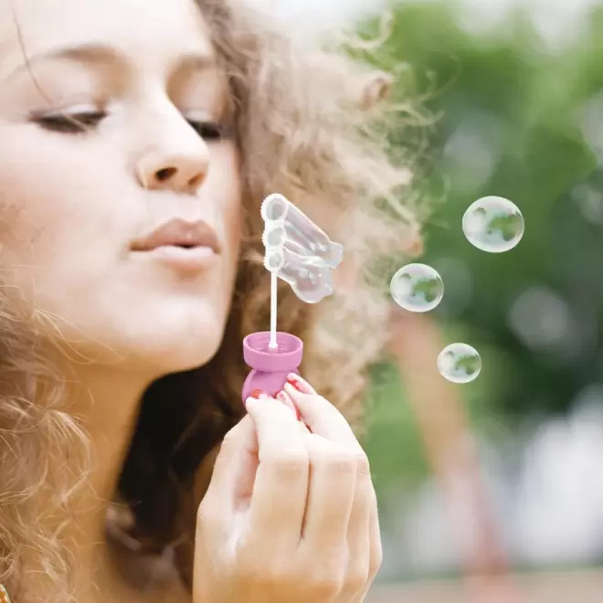 TUBE À BULLES DE SAVON PERSONNALISÉ 'BURBULA'