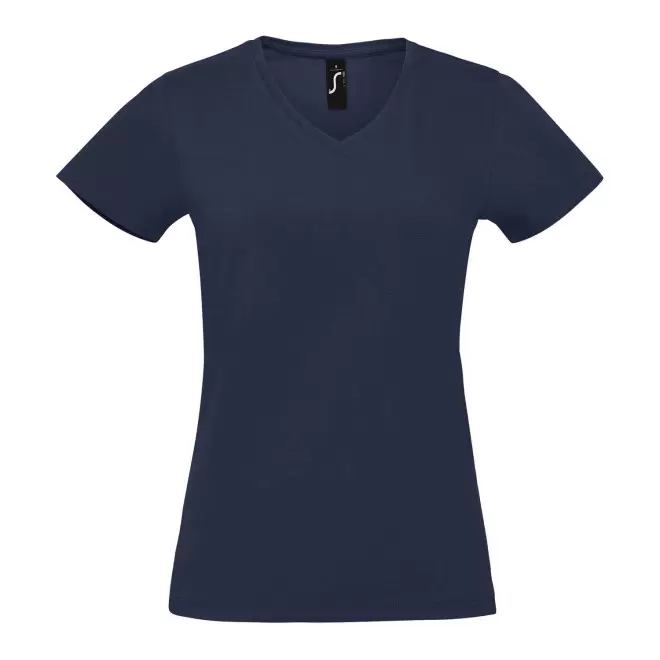 TEE SHIRT FEMME PUBLICITAIRE COL V 'IMPERIAL V'