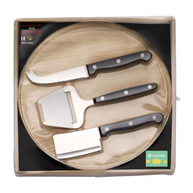SET DE COUTEAUX À FROMAGE PERSONNALISE 'MOTTE'