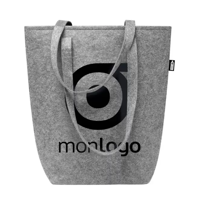 SAC SHOPPING FEUTRINE PUBLICITAIRE EN RPET 'NEUKY'