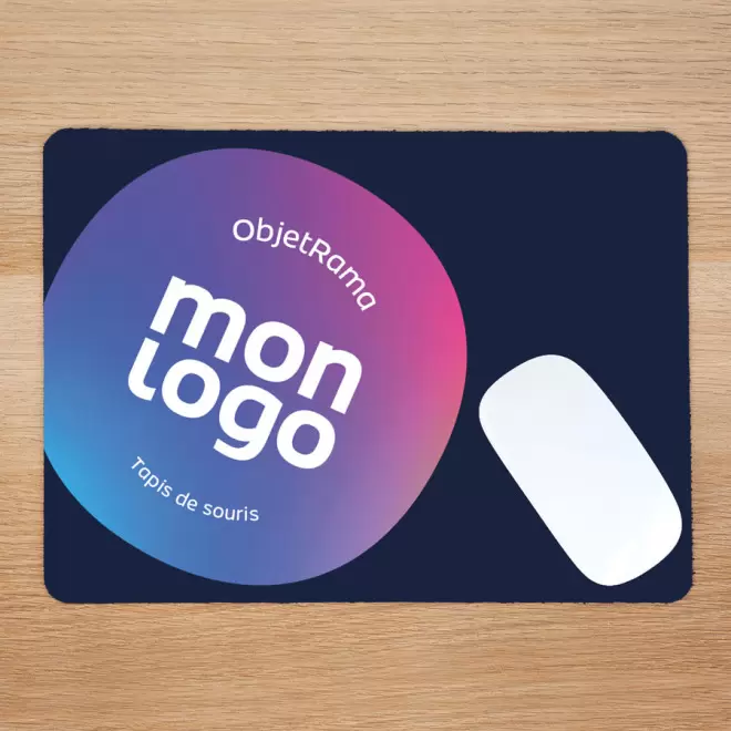 TAPIS DE SOURIS PERSONNALISABLE EN PNEU RECYCLÉ 'TYRE'