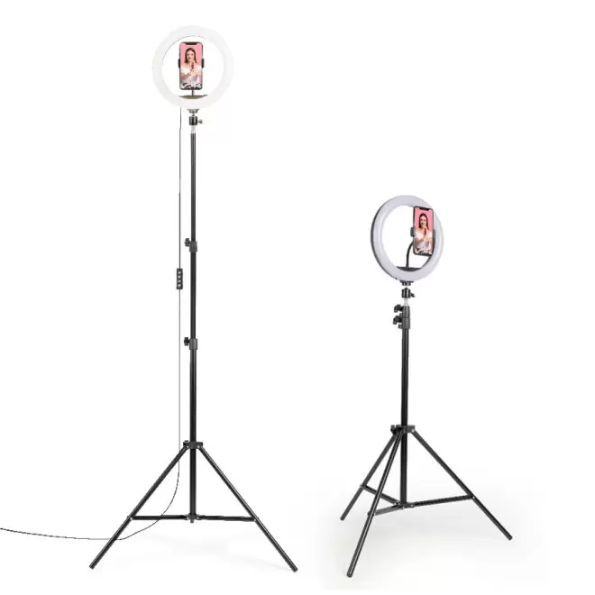 RING LIGHT PERSONNALISÉE AVEC TRÉPIED LIVOO® 'SPOTLIGHT'