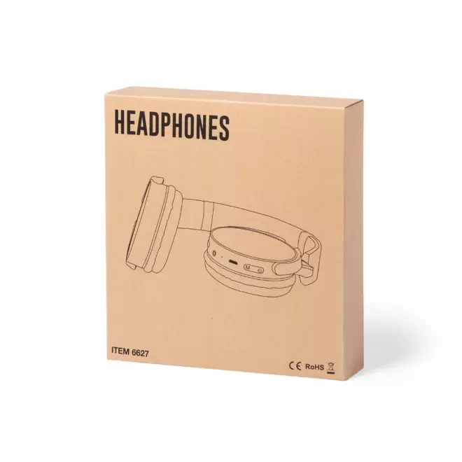 CASQUE BLUETOOTH® PERSONNALISABLE EN ABS ET BAMBOU 'SIRKA'