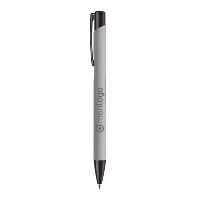 STYLO PUBLICITAIRE EN ALUMINIUM 'BLACK SOFT'