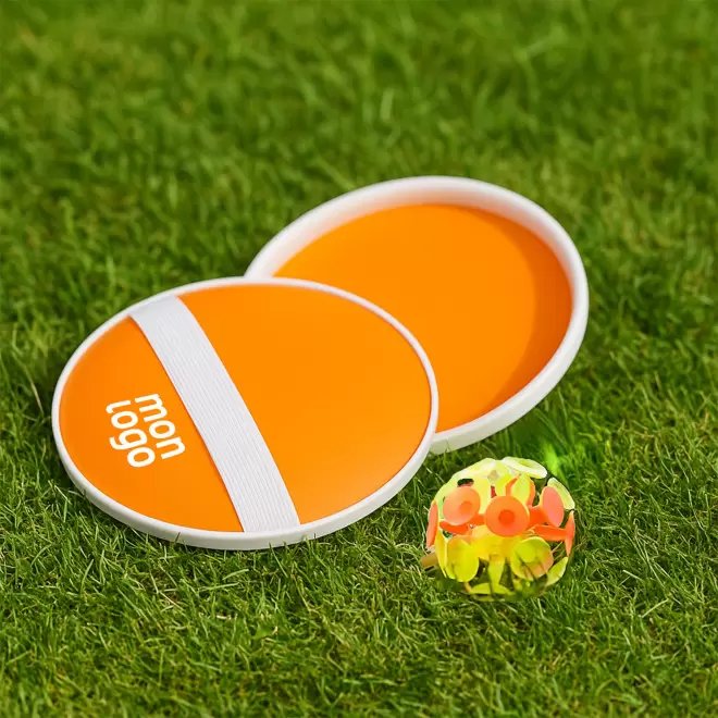 JEU DE BALLE À VENTOUSES PUBLICITAIRE 'PRAIA'