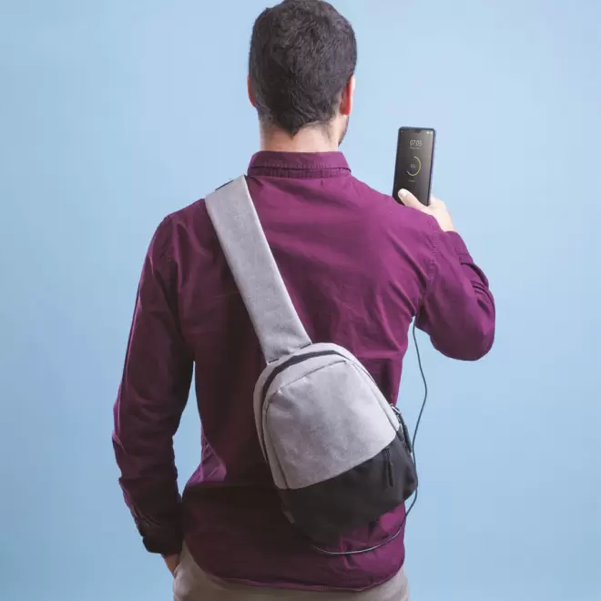 SAC BANDOULIERE PERSONNALISABLE 'BORSA'