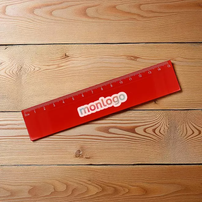 REGLE PERSONNALISABLE COLOREE RIGIDE RECYCLEE 'RULCOLOR'