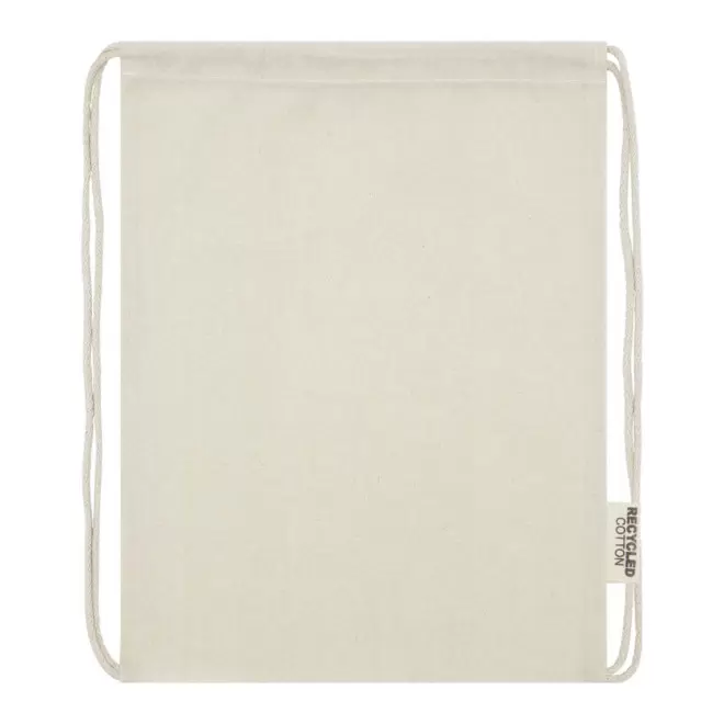 SAC A DOS PERSONNALISABLE EN COTON 'RHIDA RECYCLE' 140GR