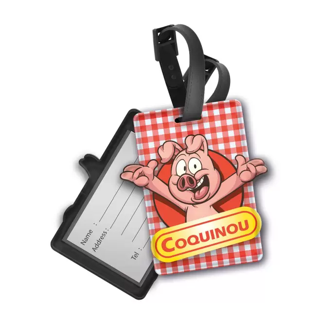 ETIQUETTE A BAGAGE PERSONNALISABLE PVS FLEX 'DEMILO'