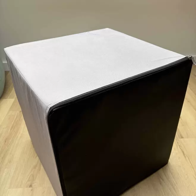 CUBE EN MOUSSE PERSONNALISABLE 'CUBIQUE EU' L