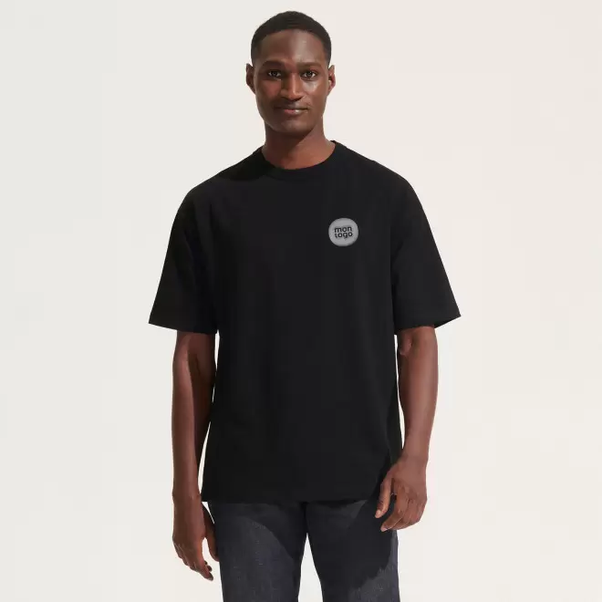 TEE SHIRT PERSONNALISABLE OVERSIZE COULEUR HOMME 'BOXY'