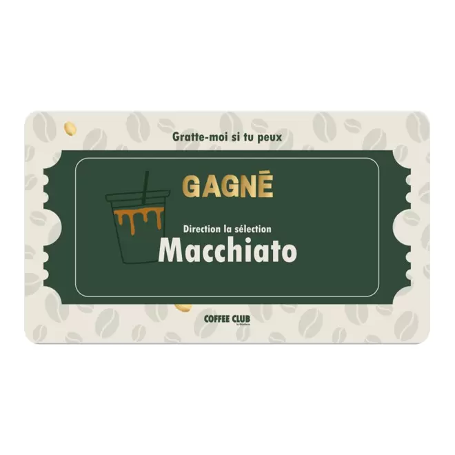 TICKET A GRATTER PERSONNALISABLE 'GRATIX' 8.5X5.4CM