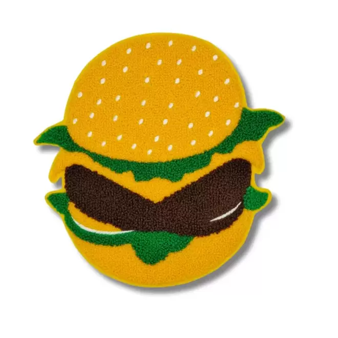 ECUSSON BOUCLETTE VELCRO PERSONNALISABLE  'CRAT' 5CM