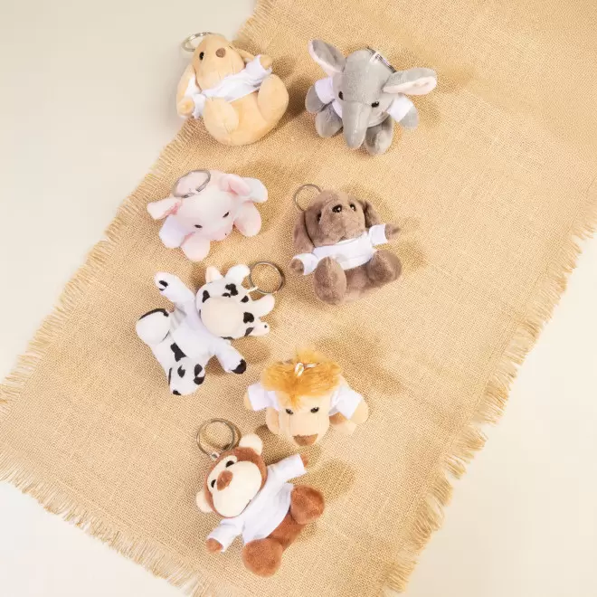 PELUCHE PORTE CLE PERSONNALISABLE 'PADINOU'
