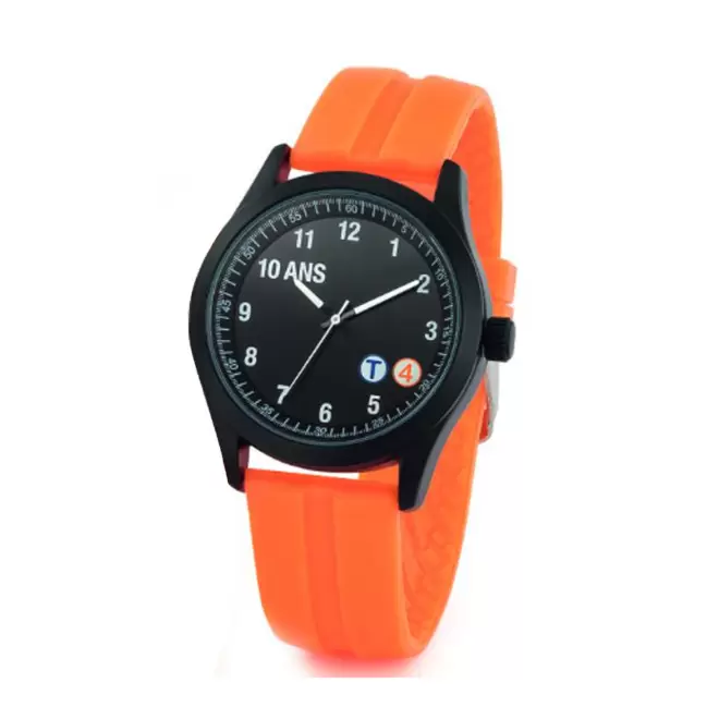 MONTRE SILICONE HOMME PERSONNALISABLE 'FLORIAN'