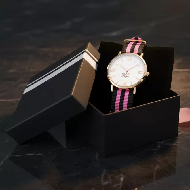 MONTRE FEMME PERSONNALISABLE 'AXELLE'