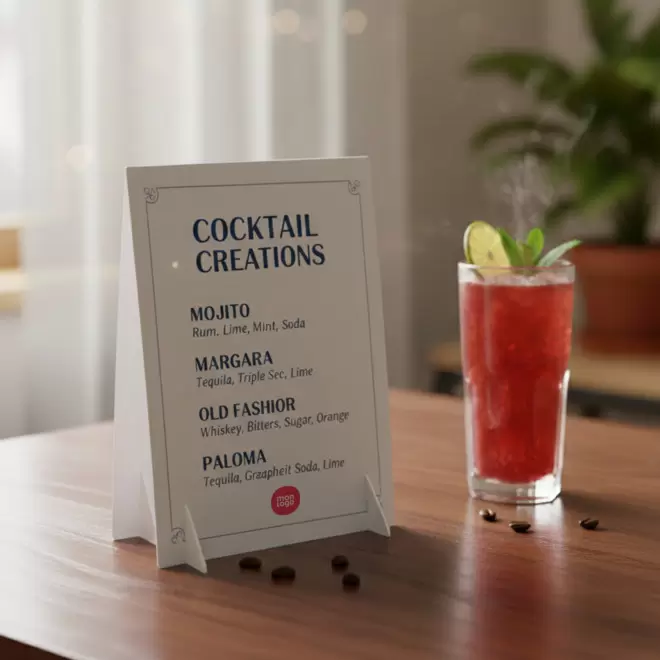 CHEVALET RIGIDE PERSONNALISABLE 'INFO DOUBLE'