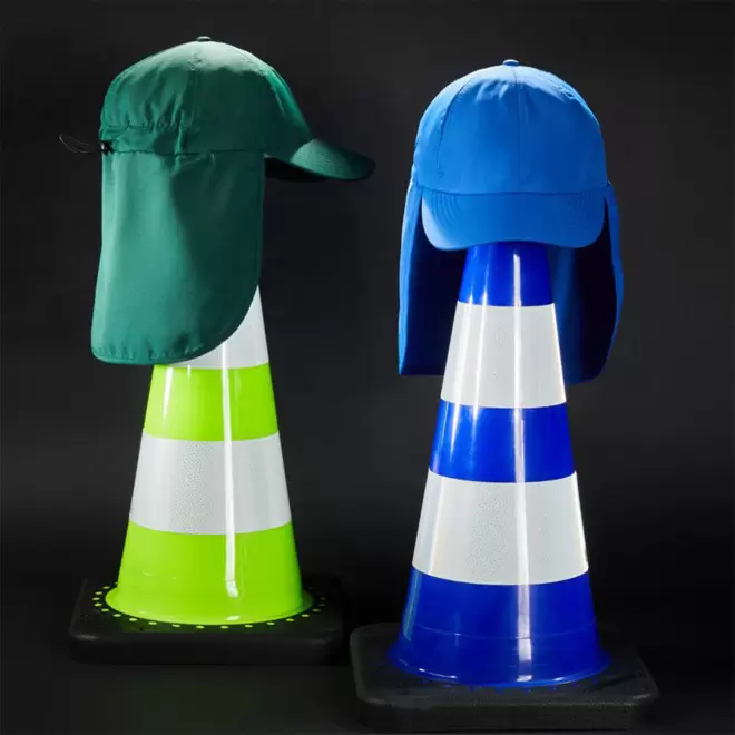 CASQUETTE DE TRAVAIL PROTEGE NUQUE PERSONNALISABLE 'DAIBO'